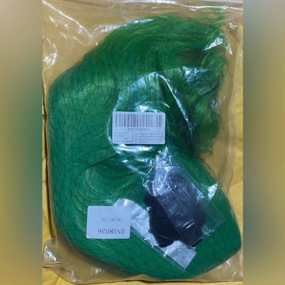 Green Wavy Wig